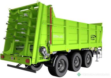 Прицепы для с/х техники - ГРИТАН Полуприцеп-навозоразбрасыватель GRITAN ППН-243