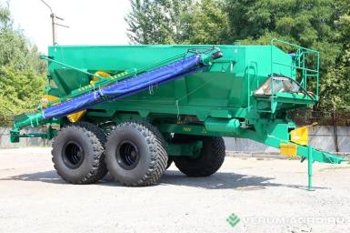 Разбрасыватели удобрений - БОБРУЙСКАГРОМАШ Машина для внесения пылевидных химмелиорантов МШХ-9
