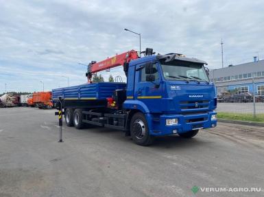Специальные автомобили - КАМАЗ 65117 с КМУ ИТ-150 