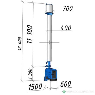 Отопительное оборудование - УРАЛКОТЁЛ КВСрд-0,11 Котёл водогрейный стальной твердотопливный