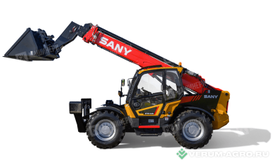 Телескопические погрузчики - SANY STH1440E с ковшом