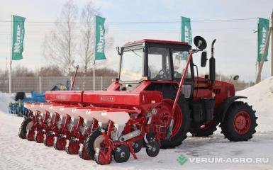 Сеялки - HEBEI NONGON сеялка навесная пропашная дисковая СППУ8Д, СКВ туковая система, прицепное устройство