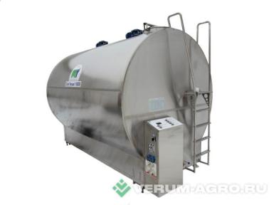 Холодильное и теплообменное оборудование - МОЛОЧНЫЕ ТЕХНОЛОГИИ Установка для охлаждения молока Cold Vessel 8000 С автоматической системой промывки