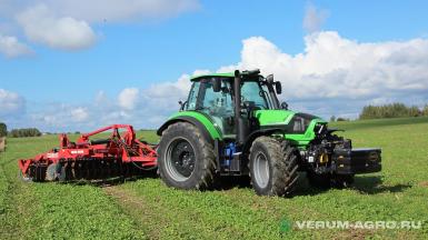 Дискаторы - METAL-FACH U-710/1 с трубчатым валом и катком U-box