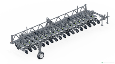 Сеялки - AGROECO СМС 1845-01 (прикатывающие катки - колесо)