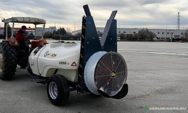 Прочее - YBS PUMP SIRIUS W 2000 садовый прицепной опрыскиватель на 2000 литров