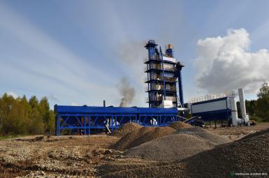 Строительное оборудование - CJME Асфальтосмесительная установка модульного типа  RD-105 RD-105 с бункером накопителем асфальта (АГС)