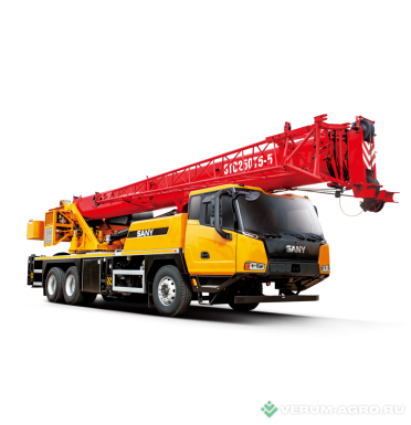 Специальные автомобили - SANY STC250T5-5 Автокран (25 т, стрела 42 м), DDP: Санкт-Петербург