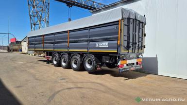 Полуприцепы - ИНТЕРПРИЦЕП 853371 ПОЛУПРИЦЕП БОРТОВОЙ ЗЕРНОВОЗ