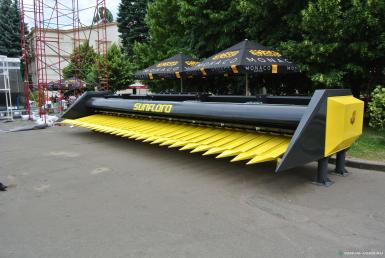 Жатки и оборудование для комбайнов - SANFLORO Жатка подсолнечниковая ЖСБ Shaft 6