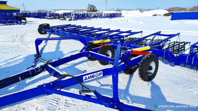 Бороны - ДИБОР Сцепка бороновальная двухследная СБГ-12-2 с боронами БЗТ (жёсткая сцепка)