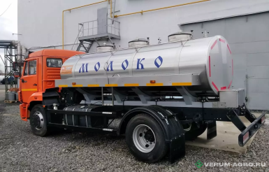 Автоцистерны - КАМАЗ 43253 (молоковоз АЦПТ-7,5) 