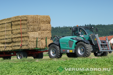 Телескопические погрузчики - KRAMER KT357