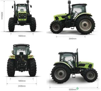 Колесные тракторы - ZOOMLION ТРАКТОР КОЛЕСНЫЙ ZOOMLION RS1304 