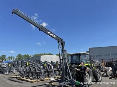 Навесные погрузчики - METAL-FACH Кран-манипулятор МСЗ на заднюю навеску