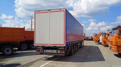 Полуприцепы - ТЗА Шторно-бортовой полуприцеп ТЗА 58851 