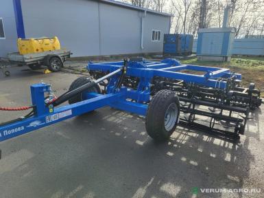 Культиваторы - ГК ПОПОВА Культиватор КПП - 4  полуприцепной