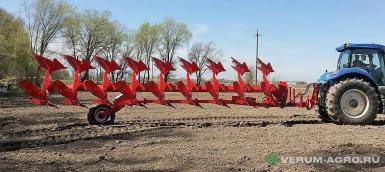 Плуги и глубокорыхлители - QUIVOGNE ATLANT200/8 On-Land Полунавесной оборотный плуг 2 в 1