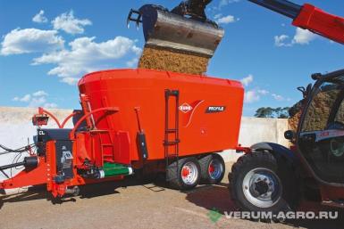 Кормораздатчики-смесители - KUHN Смеситель-раздатчик корма Profile 28.2 DL