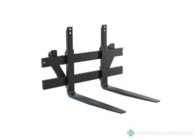 Навесные погрузчики - САЛЬСКСЕЛЬМАШ  КУН (TURS)-1500-0Д-Л9 с доп. оборудованием:  Ковш КУН 2000-6, Вилочный захват КУН 2000-13