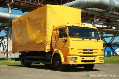 Грузовой автотранспорт - КАМАЗ 4308 Шторный 