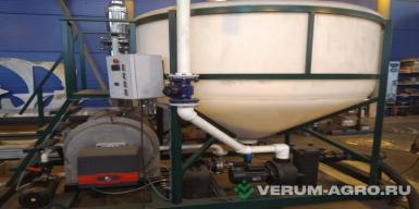 Растворные узлы - АГРО ЛЭНД Растворный узел для удобрений РУ-50