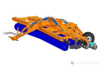 Бороны - БЕЛАГРОМАШ Дисковый мульчировщик  ДМ-7х2СП