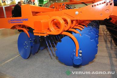 Бороны - БЕЛАГРОМАШ Дисковый мульчировщик полуприцепной ДМ-5х2М с сдвоенным катком