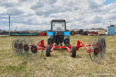 Валкователи - CELMAK LIMITED Грабли колесно-пальцевые прицепные ШТОРМ-10  с центральным колесом