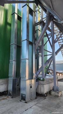 Транспортировка зерна - АГРО-ЦЕНТР нория НЗА 25, 50, 100, 150 т/ч 