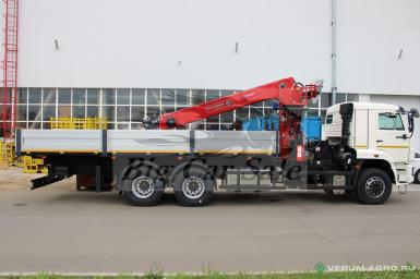 Грузовой автотранспорт - КАМАЗ Бортовой автомобиль 65117-104020-49 с КМУ Horyong HRS 216