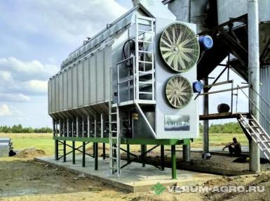 Зерносушильное оборудование - КОМПЛЕКС АГРО Зерносушилка Алтай-27 На сжиженном газе