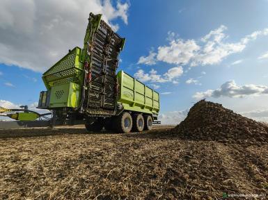 Прицепы для с/х техники - ГРИТАН Полуприцеп накопитель перегрузчик свеклы ПНПС-450