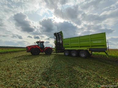 Прицепы для с/х техники - ГРИТАН Полуприцеп накопитель перегрузчик свеклы ПНПС-450