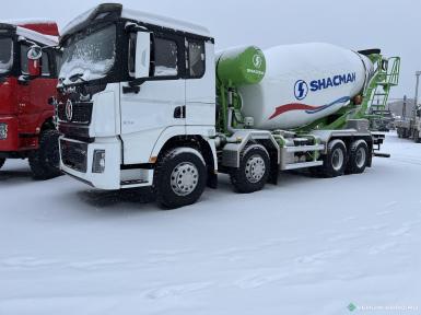 Специальные автомобили - SHACMAN SX5318GJB6T326  Автобетоносмеситель 8х4/12м3