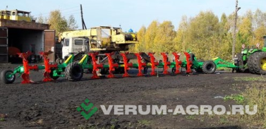 Плуги и глубокорыхлители - МРЗ Плуг полунавесной оборотный ППРО-12-01 