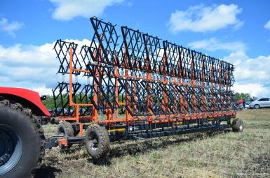 Бороны - АЛЗАМ БОРОНА ЗУБОВАЯ LINTA двухрядная (БЗП-18-01)