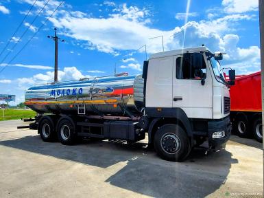 Грузовой автотранспорт - МАЗ 631228-8575-012 Автоцистерна для перевозки пищевых продуктов