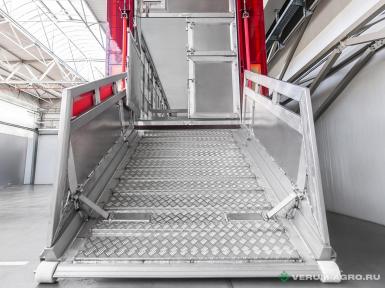 Полуприцепы - GRUNWALD Gr.LS Для перевозки скота, свиней, МРС