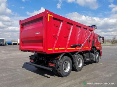 Грузовой автотранспорт - КАМАЗ 6520-7080-49 (6х4), самосвал 20 куб.м, 21 т, рестайлинг 2, обогр. платформы, ведущие мосты 16 т