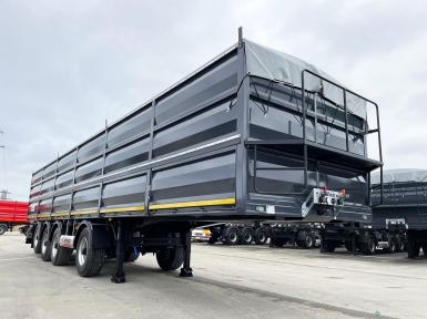 Полуприцепы - ИНТЕРПРИЦЕП 853371 ЗЕРНОВОЗ БОРТОВОЙ 67 м3