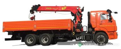 Специальные автомобили - КАМАЗ 65115 с КМУ ИТ-150 