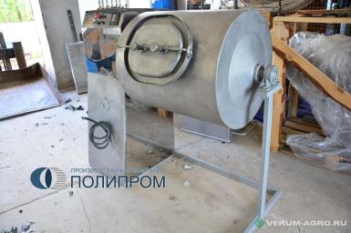 Оборудование для мясопереработки - ПОЛИПРОМ МЯСОМАССАЖЕР ВАКУУМНЫЙ «МВУ-300.1» (КОМБ.) 