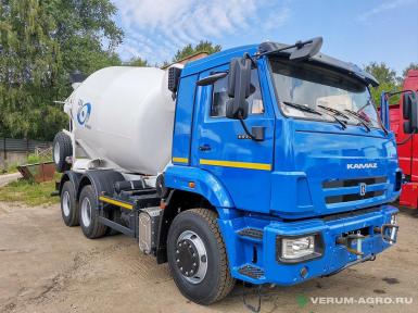 Специальные автомобили - КАМАЗ 6520, Автобетоносмеситель 10 куб.м. 