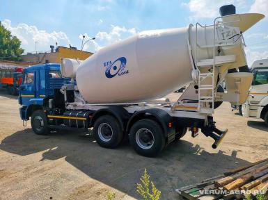 Специальные автомобили - КАМАЗ 6520, Автобетоносмеситель 10 куб.м. 