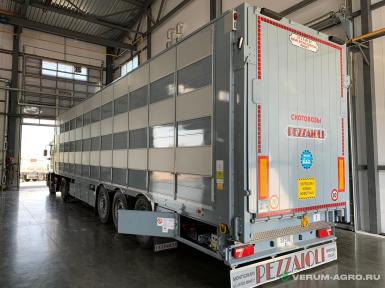 Полуприцепы - PEZZAIOLI SBA63 maialino (фиксированные этажи)