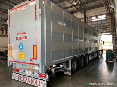 Полуприцепы - PEZZAIOLI SBA63 maialino (фиксированные этажи)