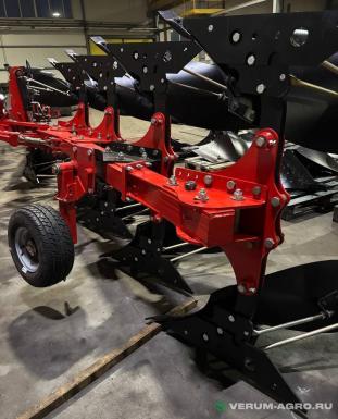 Плуги и глубокорыхлители - ТЕХМАШ ПО-4-35\50 (3+1) плуг оборотный, со сплошным винтовым отвалом, болтовая защита