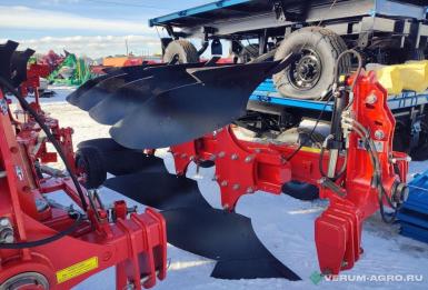 Плуги и глубокорыхлители - ТЕХМАШ ПО-4-35\50 (3+1) плуг оборотный, со сплошным винтовым отвалом, болтовая защита