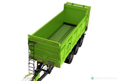 Прицепы для с/х техники - ГРИТАН  ППН-243 Полуприцеп-навозоразбрасыватель